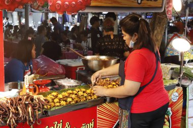 Tayland. Bangkok 'ta. Chatuchack Pazarı