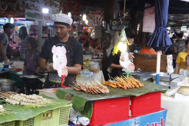 Tayland. Bangkok 'ta. Chatuchack Pazarı