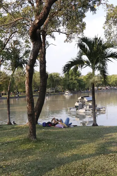 Thailand Bangkok Vacker Utsikt Över Staden — Stockfoto