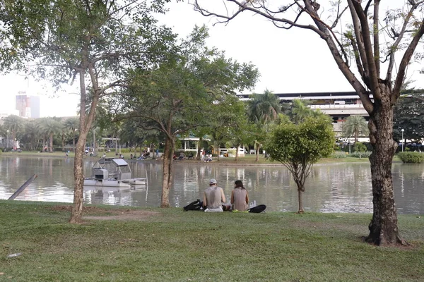 Thailand Bangkok Een Prachtig Uitzicht Stad — Stockfoto