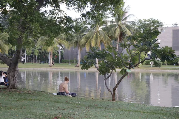 Thailand Bangkok Vacker Utsikt Över Staden — Stockfoto