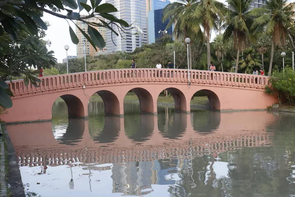 Thailand Bangkok Vacker Utsikt Över Staden — Stockfoto