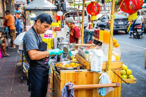 Tailandia Bangkok Una Hermosa Viw Chinatown —  Fotos de Stock