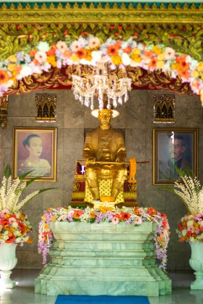 ประเทศไทย งเทพมหานคร มมองท สวยงามของเม — ภาพถ่ายสต็อก