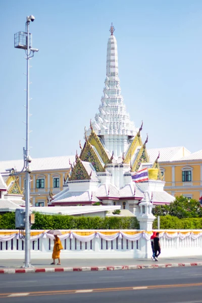 Tailândia Banguecoque Uma Bela Vista Cidade — Fotografia de Stock