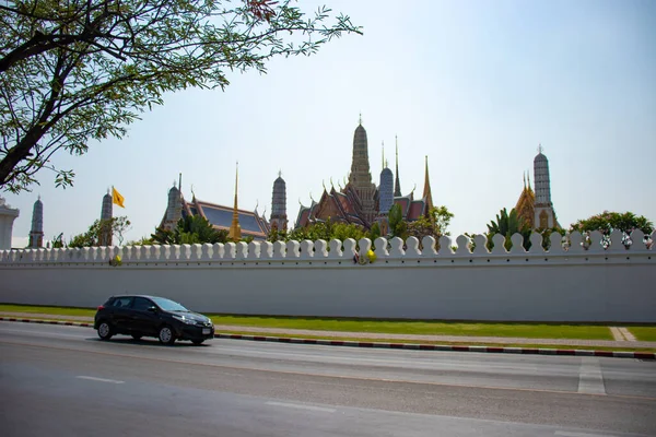 Thailand Bangkok Ein Schöner Blick Auf Die Stadt — Stockfoto