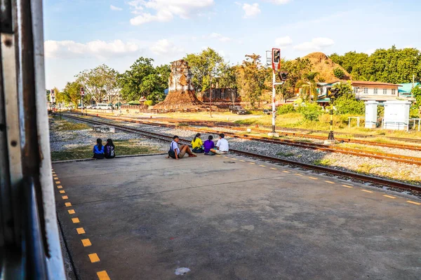 Thailand Lop Buri Vacker Utsikt Över Staden — Stockfoto