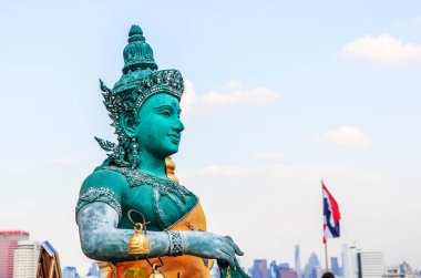 Tayland. Bangkok 'ta. Altın Dağ