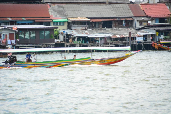 Tailandia Bangkok Una Hermosa Vista Del Río Chao Phraya —  Fotos de Stock