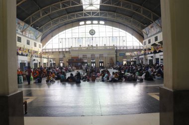 Tayland. Bangkok 'ta. Hua Lampong Tren İstasyonu