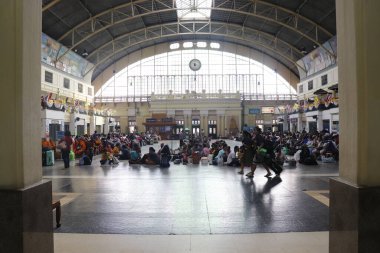 Tayland. Bangkok 'ta. Hua Lampong Tren İstasyonu