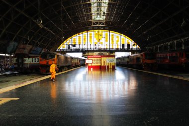 Tayland. Bangkok 'ta. Hua Lampong Tren İstasyonu