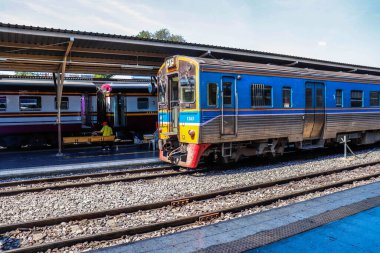Tayland. Bangkok 'ta. Hua Lampong Tren İstasyonu
