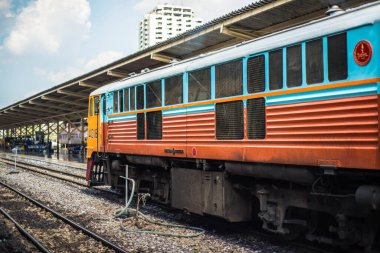 Tayland. Bangkok 'ta. Hua Lampong Tren İstasyonu