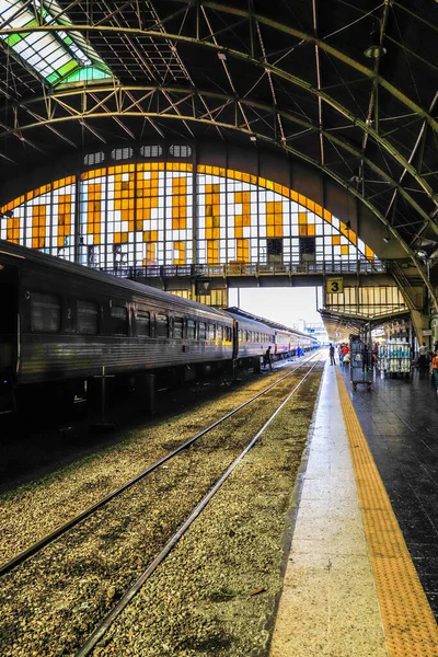 Thailandia Bangkok Stazione Ferroviaria Hua Lampong — Foto Stock