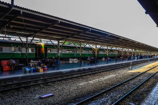 Thailandia Bangkok Stazione Ferroviaria Hua Lampong — Foto Stock