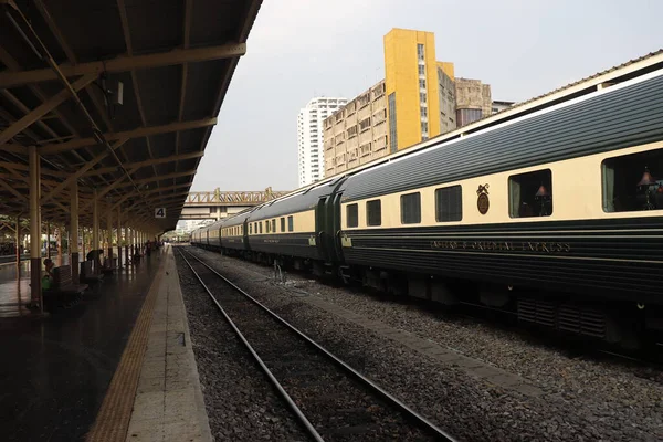 Thailandia Bangkok Stazione Ferroviaria Hua Lampong — Foto Stock