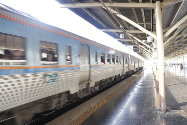 Tailândia Banguecoque Hua Lampong Estação Ferroviária — Fotografia de Stock