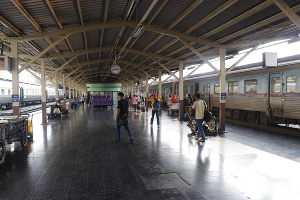 Thailandia Bangkok Stazione Ferroviaria Hua Lampong — Foto Stock
