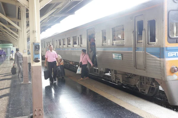 Thailandia Bangkok Stazione Ferroviaria Hua Lampong — Foto Stock