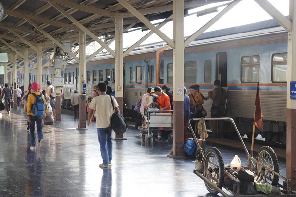 Tailandia Bangkok Hua Lampong Estacion Tren — Foto de Stock