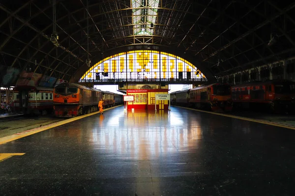 Thailandia Bangkok Stazione Ferroviaria Hua Lampong — Foto Stock