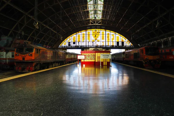 Thailandia Bangkok Stazione Ferroviaria Hua Lampong — Foto Stock