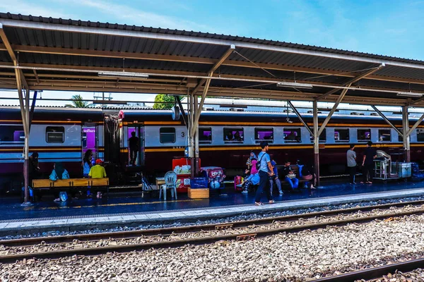 Tailandia Bangkok Hua Lampong Estacion Tren —  Fotos de Stock