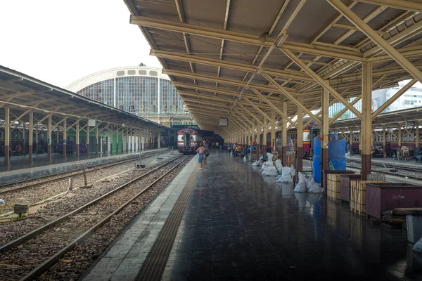 Thailand Bangkok Hua Lampong Treinstation — Stockfoto