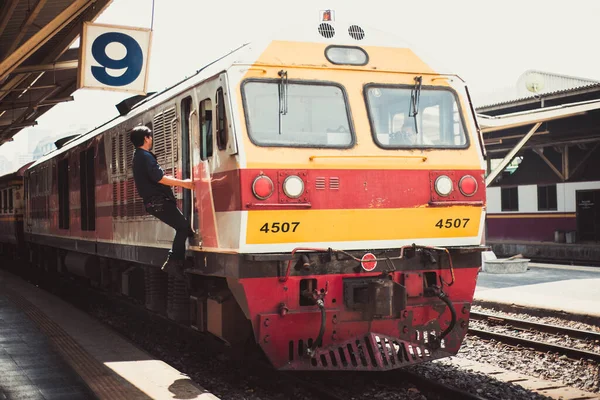 Thailand Bangkok Bahnhof Hua Lampong — Stockfoto