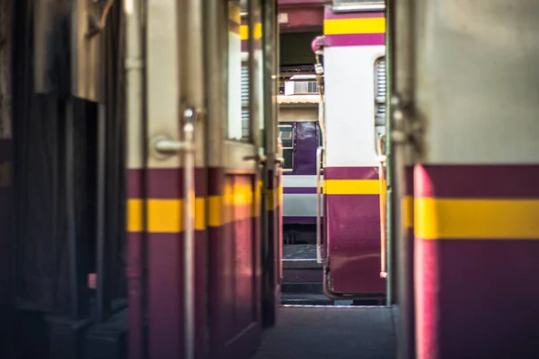 Tailândia Banguecoque Hua Lampong Estação Ferroviária — Fotografia de Stock