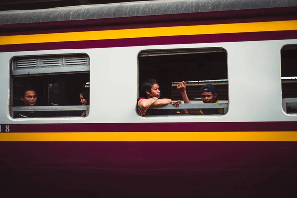 Tayland. Bangkok 'ta. Hua Lampong Tren İstasyonu