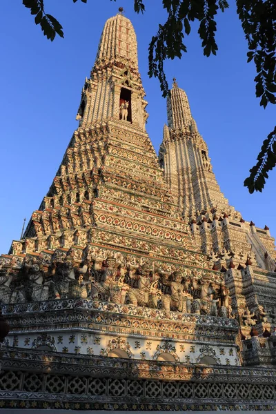 Thaiföld Bangkokban Wat Arun Templom — Stock Fotó