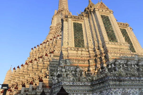 Thaiföld Bangkokban Wat Arun Templom — Stock Fotó