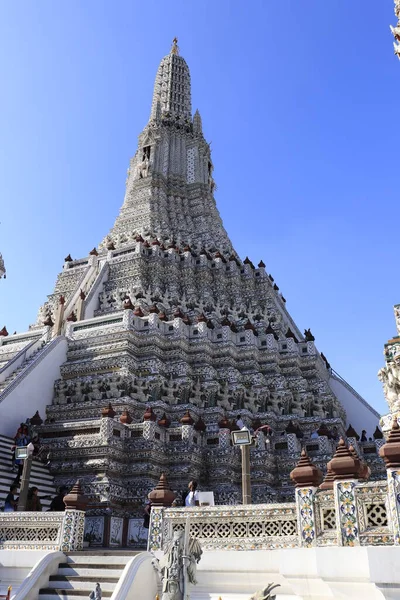 Thaiföld Bangkokban Wat Arun Templom — Stock Fotó