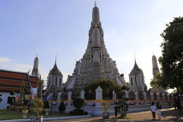 Ταϊλάνδη Μπανγκόκ Ναός Γουάτ Αρούν — Φωτογραφία Αρχείου
