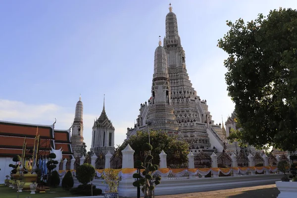 Thailand Bangkok Tempel Von Wat Arun — Stockfoto