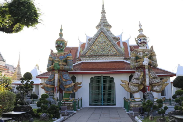 Thailand Bangkok Tempel Von Wat Arun — Stockfoto