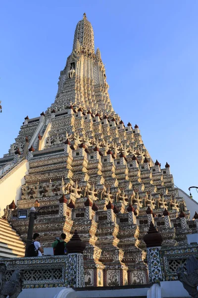 Thaiföld Bangkokban Wat Arun Templom — Stock Fotó