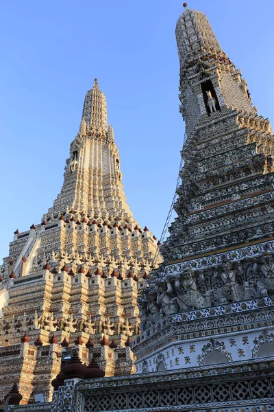 Thaiföld Bangkokban Wat Arun Templom — Stock Fotó