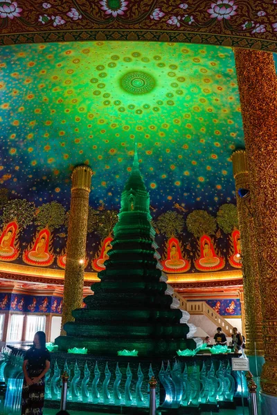 Thailand Bangkok Wat Paknam Bhasicharoen Tempel — Stockfoto