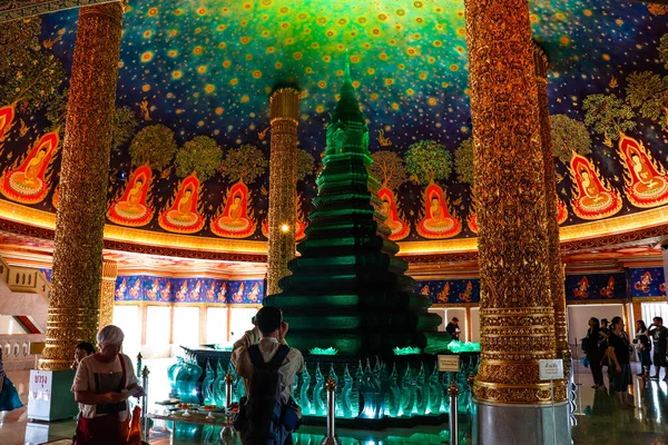 Tailândia Banguecoque Templo Wat Paknam Bhasicharoen — Fotografia de Stock