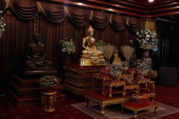 Tailandia Bangkok Templo Wat Paknam Bhasicharoen — Foto de Stock