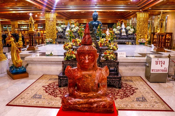 Tailandia Bangkok Templo Wat Paknam Bhasicharoen —  Fotos de Stock