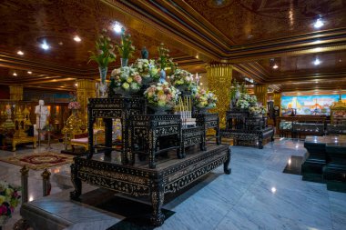 Tayland. Bangkok 'ta. Wat Paknam Bhasicharoen Tapınağı