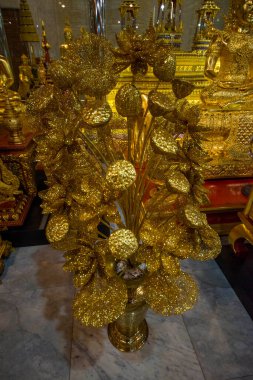 Tayland. Bangkok 'ta. Wat Paknam Bhasicharoen Tapınağı