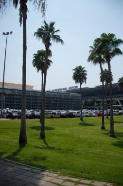 Tayland. Bangkok 'ta. Şehrin güzel bir manzarası.