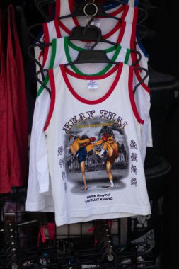 Tayland. Bangkok 'ta. Khao San Yolu manzaralı..