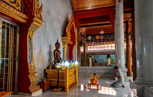 Thaïlande Bangkok Temple Wat Paknam Bhasicharoen — Photo