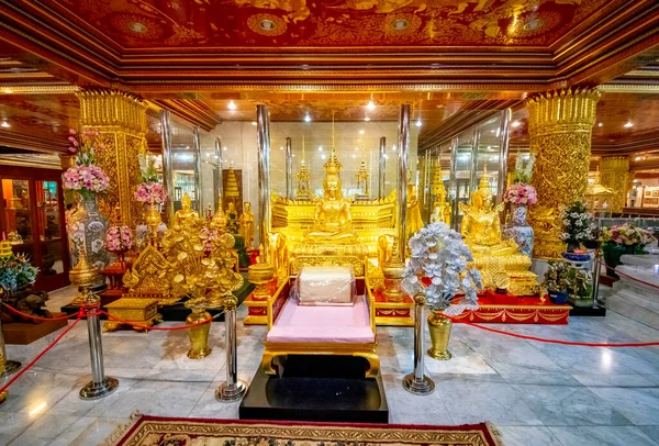 Tailandia Bangkok Templo Wat Paknam Bhasicharoen — Foto de Stock